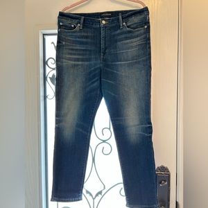 ANY 3 FOR $25 Lucky Brand Dark Wash Skinny Ankle Jeans